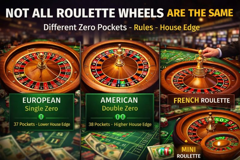 roulette wheel variations