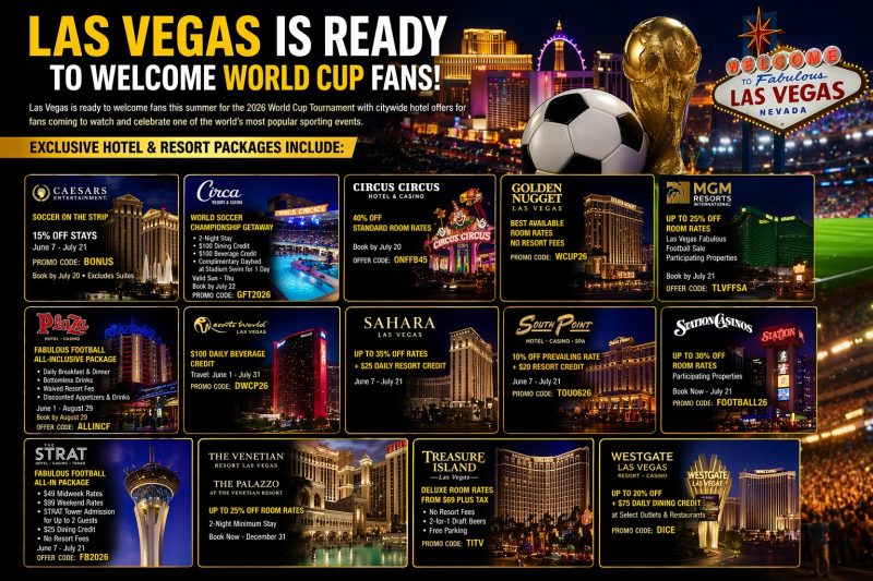 2026 world cup deals in las vegas