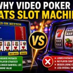 Why Video Poker Beats Slot Machines: Better Odds, Strategy, and Payback