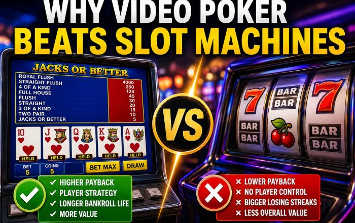 Why Video Poker is susch a good game to play