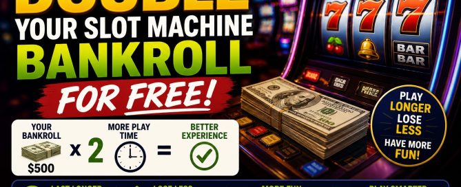how to double your slot machine bankroll
