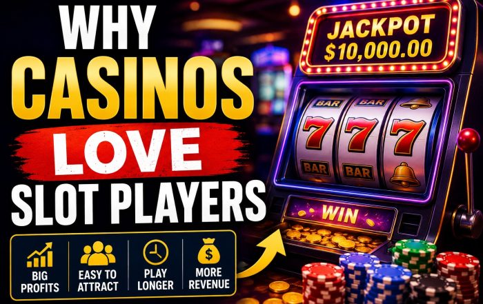why casinos love slot machine players